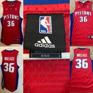 Pistons Rasheed Wallace Detroit Swingman Jersey